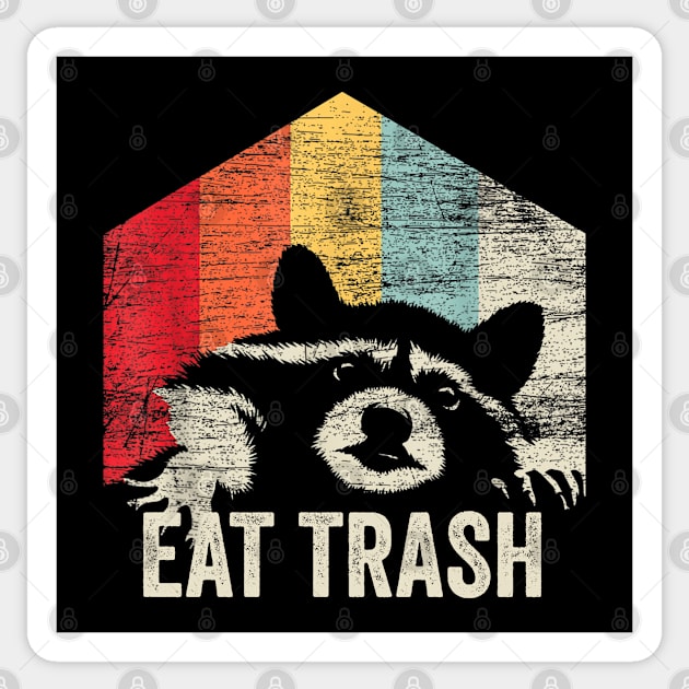 Eat Trash Sticker by Epic Byte